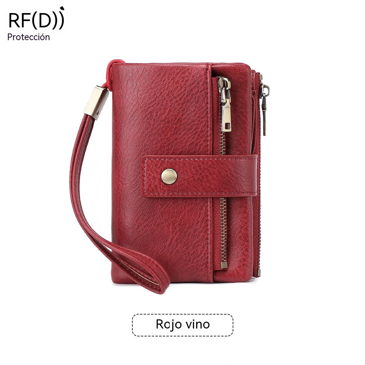 🥳¡OFERTA ESPECIAL 2026!🥳💞¡Más de 50.000 unidades vendidas!👛🛡️ ¡50% de descuento! Cartera de piel para mujer con bloqueo RFID: bloquea el robo digital. Piel suave, múltiples compartimentos. Segura y elegante. 👜💳