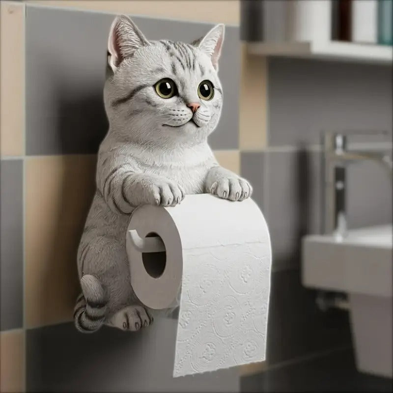 š±ćOferta por tiempo limitado. Rebajas de fin de aƱo.ćLindo porta rollo de papel higiĆ©nico con temĆ”tica de gato