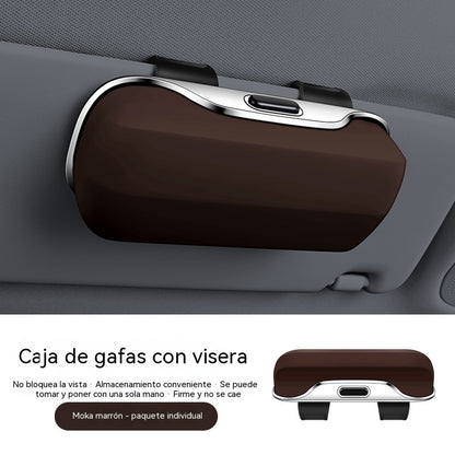 🕶️🚗Estuche para gafas de sol de coche | Apto para todos los vehículos