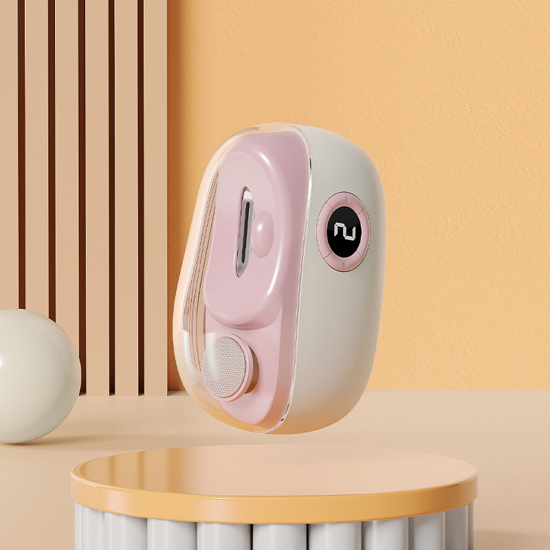 Lima de uñas eléctrica multifuncional, cortauñas eléctrico con protección antipellizcos