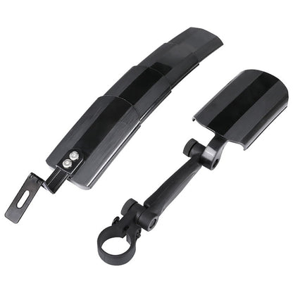 🚴Juego de guardabarros plegables y ajustables para bicicleta ✨🌧️