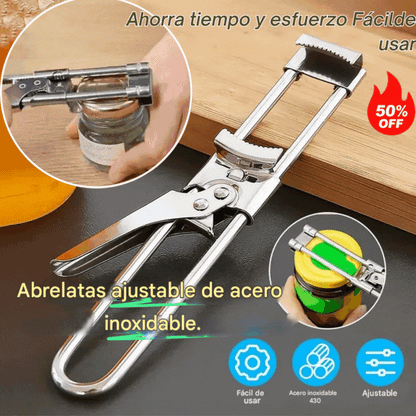 🔥2 pieza 25 euros🔥🥫Abridor de botellas multifuncional de acero inoxidable