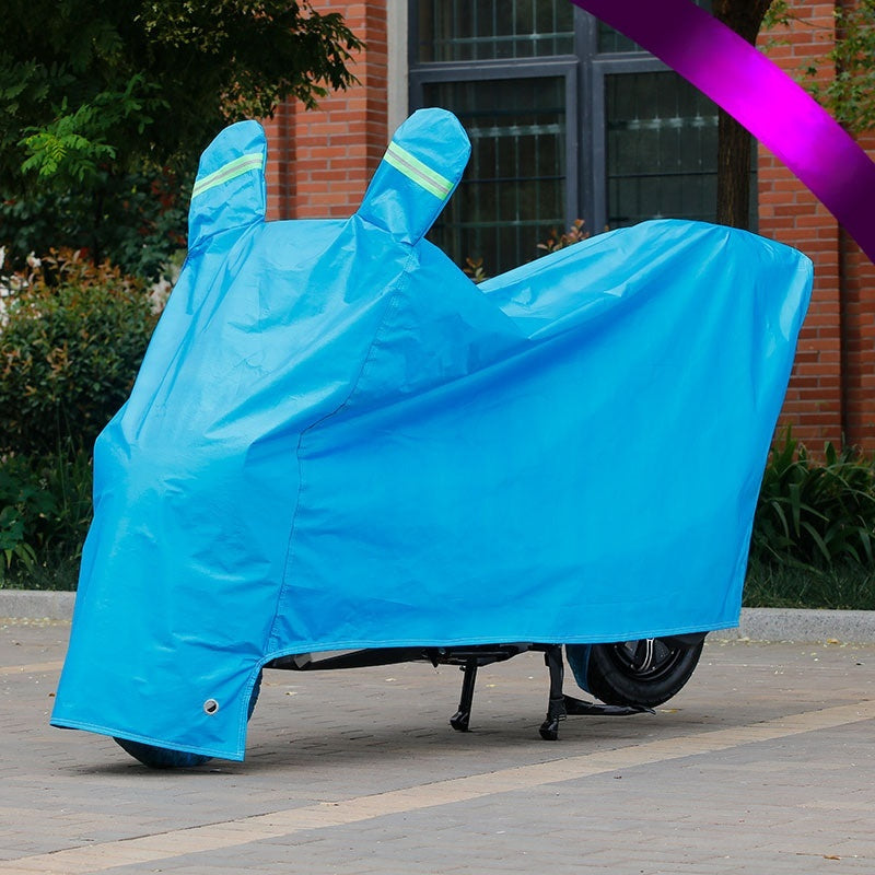🔥🏍️🛵Funda impermeable para motocicleta con orificios para cerradura.
