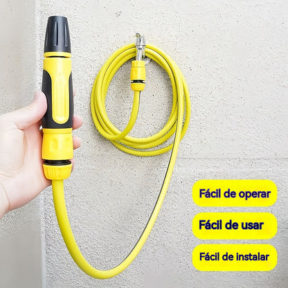 🚿[Juego de 4 piezas]💧 Pistola de agua a alta presión: lavado de autos, jardín, 10 veces más presión, multimodo ⚡