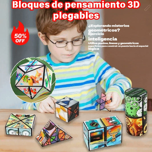 🔥【Compra 1, llévate 1 gratis】Cubo de Rubik con deformación geométrica, rompecabezas 3D, bloques de construcción🧩Precio medio desde 5 euros