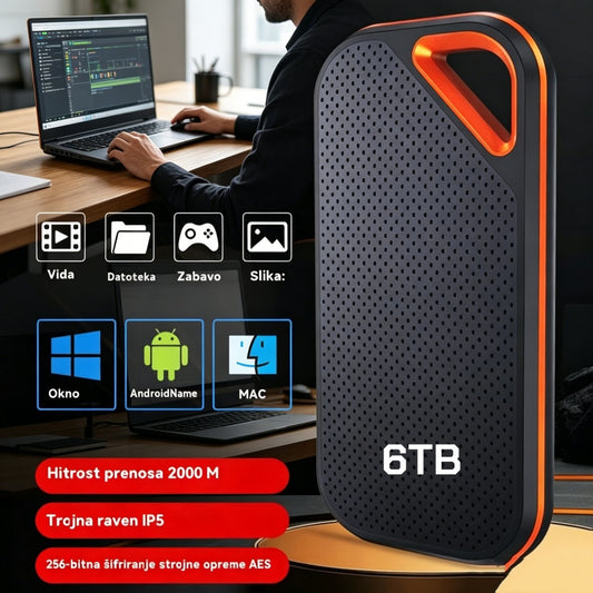 🔥【6TB】Disco duro de estado sólido móvil de alta velocidad