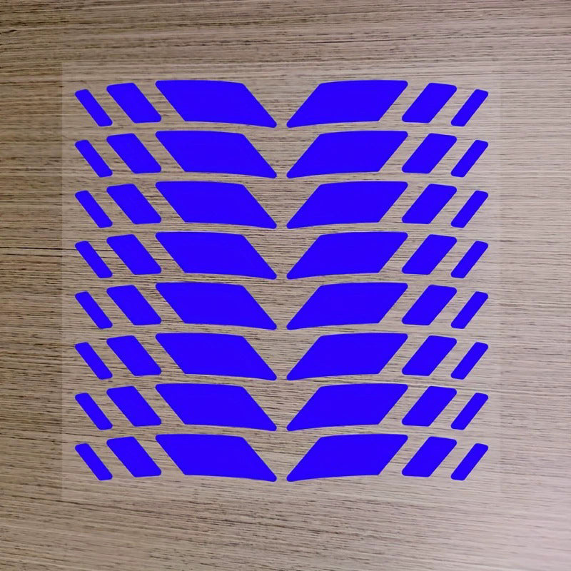 🚲【2 piezas】⚠Pegatinas reflectantes para ruedas de motocicleta