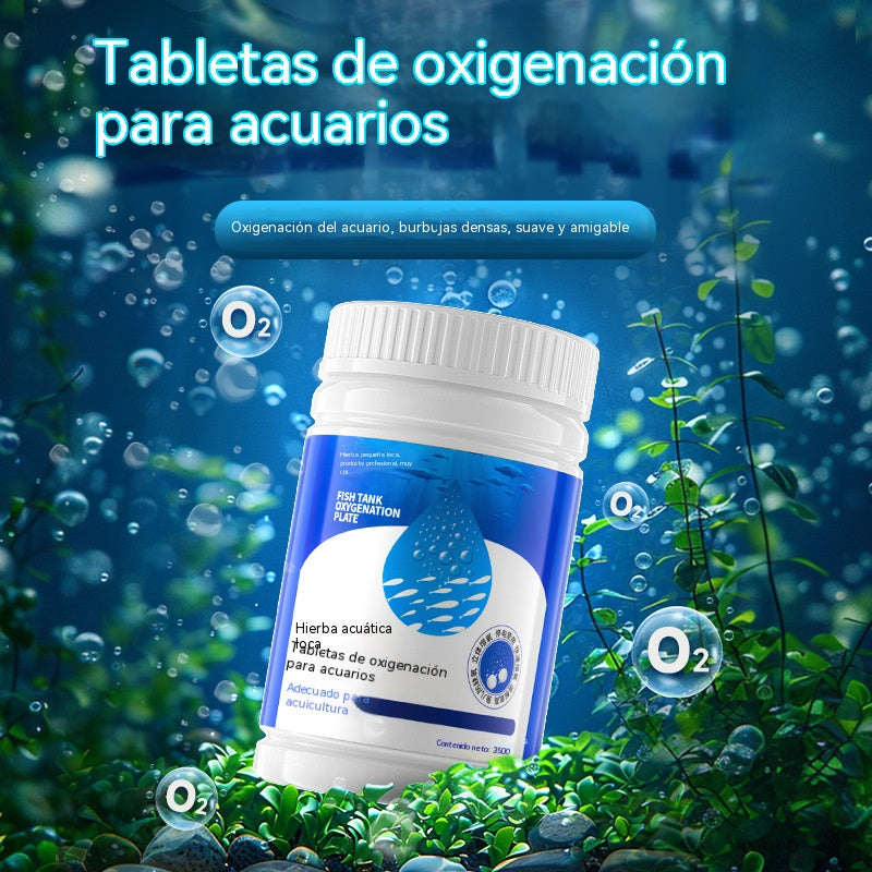 【 350 comprimidos】Tabletas de Oxígeno de Alta Eficiencia, Generación Rápida de Oxígeno para Acuarios, Estanques y Peces Ornamentales