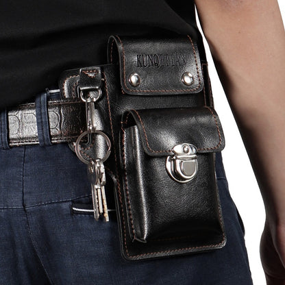 🏆Productos nuevos más vendidos😎Riñonera de cuero multifuncional para hombre