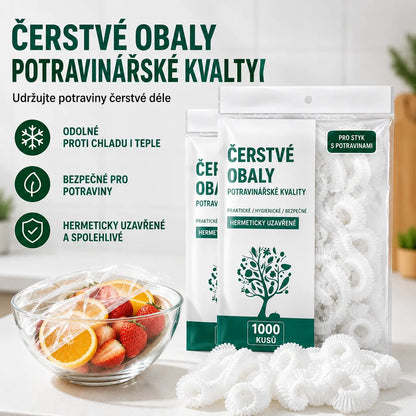【Speciální nabídka posledního dne: sleva 50 %】500 opakovaně použitelných a flexibilních plastových fólií bezpečných pro potraviny