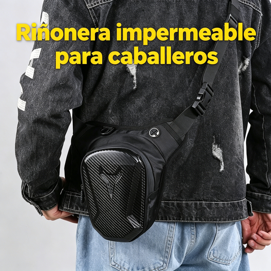 🚴🏍️Riñonera táctica nueva para exteriores, impermeable.