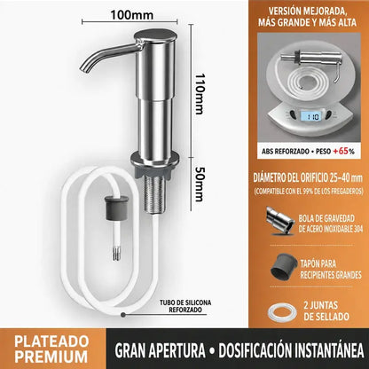 🧼 ¡El dispensador que hará tu cocina mucho más práctica!