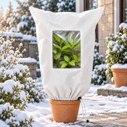 ⏳🔥¡50% DE DESCUENTO POR TIEMPO LIMITADO! ⏰IMPRESCINDIBLE PARA EL JARDÍN EN INVIERNO | Funda protectora contra heladas: cubierta transpirable y reutilizable para arbustos, macetas y árboles jóvenes.