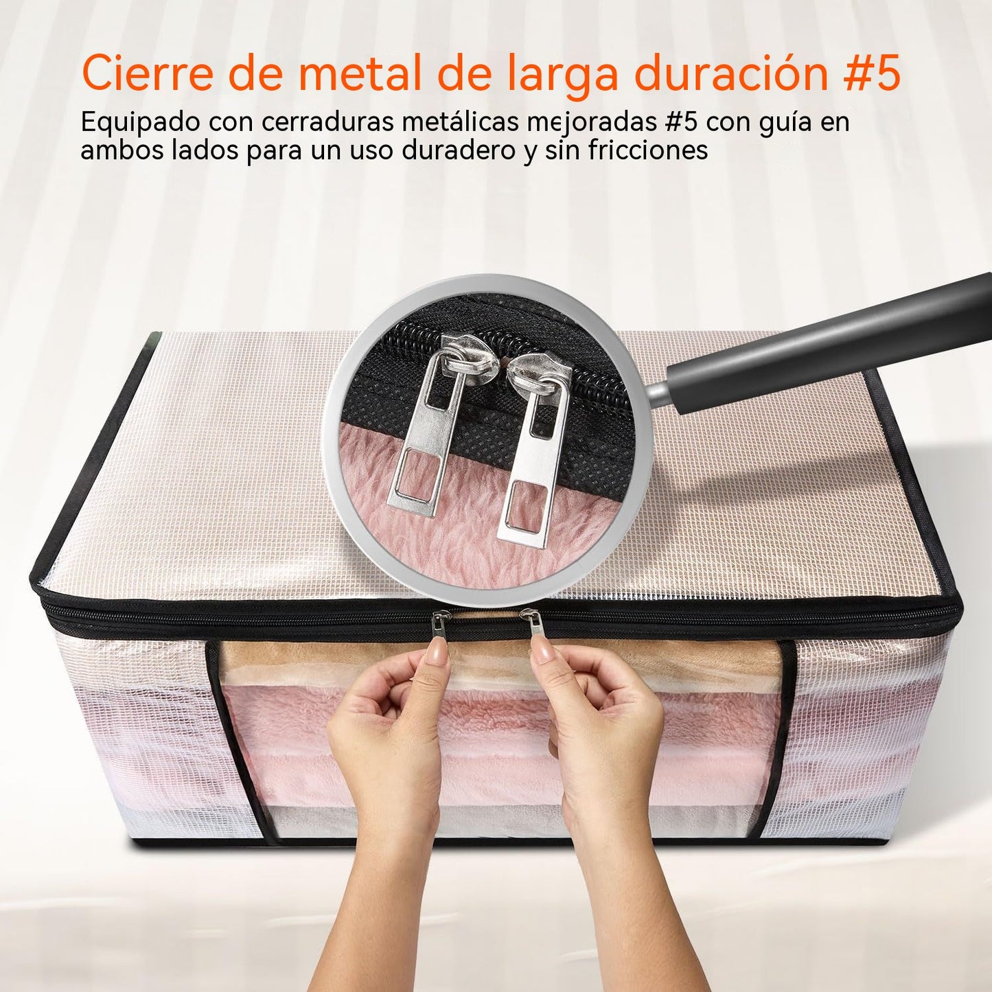 [3 piezas 28 euros]Bolsa de almacenamiento de plástico transparente, grande, resistente y gruesa para ropa, mudanzas y almacenamiento
