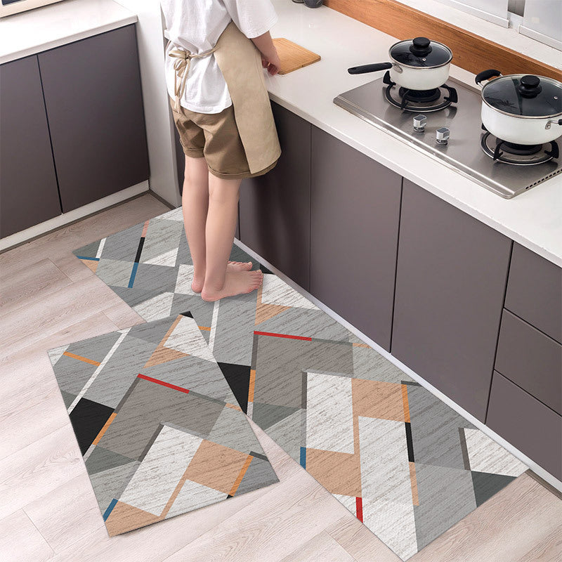 【40*60+40*120cm】De uso común en casa Almohadilla absorbente simple y atmosférica