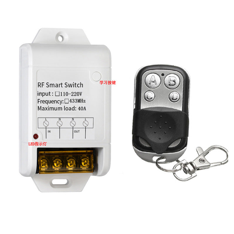 🔌Interruptor de control remoto inalámbrico de 220 V, interruptor de control remoto para motor de bomba de agua, control remoto inalámbrico para luminarias.