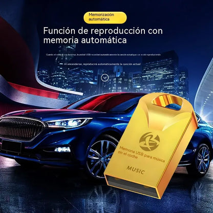 🔥🔥【32 GB】Memoria USB universal de alta calidad para música en coches【2500 canciones populares + 100 vídeos】