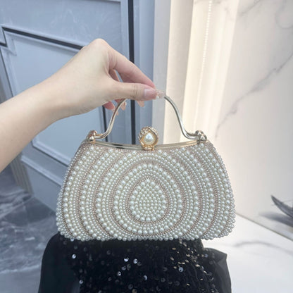 🔥【Novedad】 Nuevo bolso de mano de alta gama para mujer con bordado de perlas