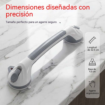 Barra de agarre con ventosa sin necesidad de taladrar