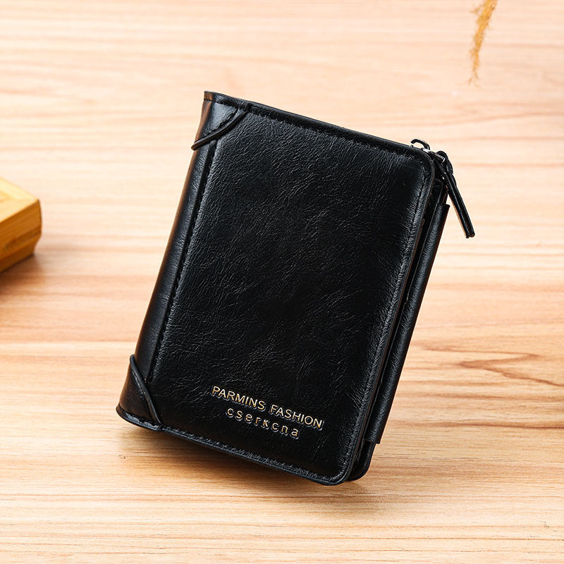 🔥50% de descuento🔥 Nueva cartera antimagnética RFID para hombre, gran capacidad, piel suave.