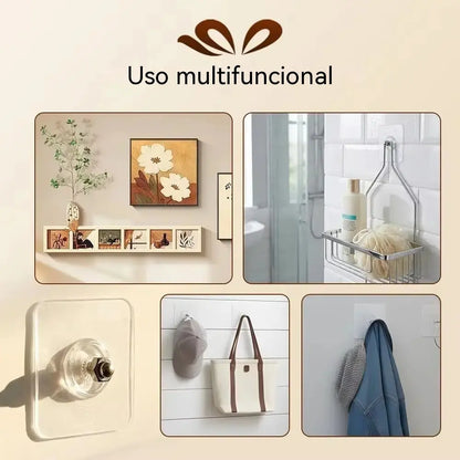 【50 piezas】Gancho mágico sin taladro
