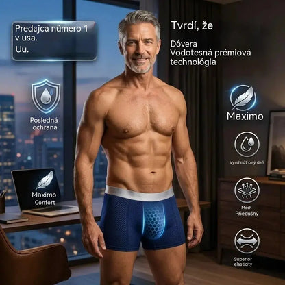 🔥【4 kusy za 26 eur】Priedušné a pohodlné sieťované boxerky pre mužov