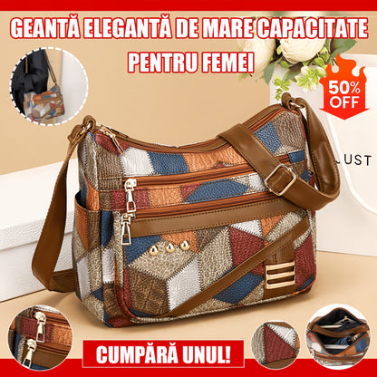 👜Bolso de hombro a juego de color de cuero suave de PU de nueva moda