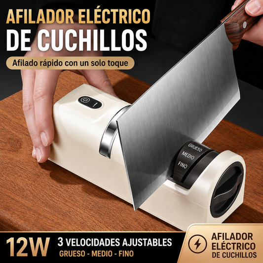 ⏳ ¡40% de descuento! 🔪Afilador automático de cuchillos de cocina✨