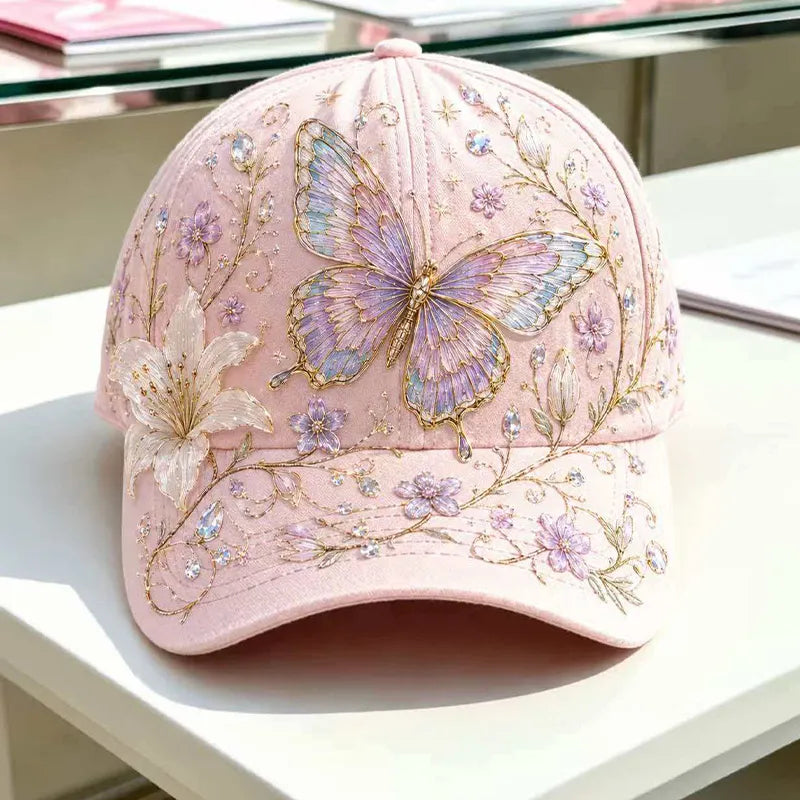 Gorra de moda de primera calidad con bordado 3D, protección solar y sombreado.