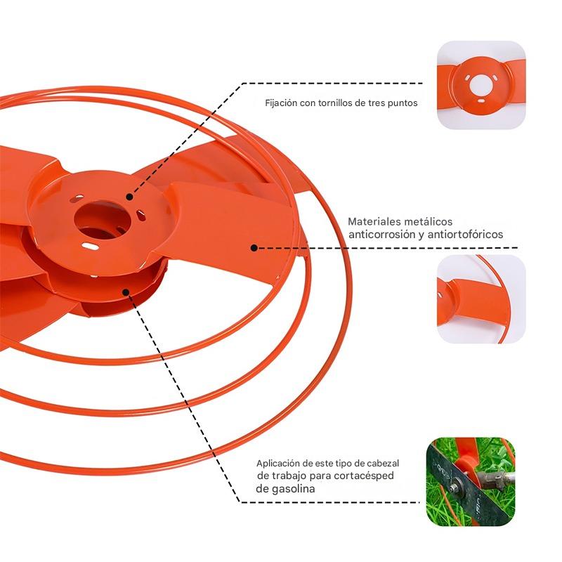 🌱【Corta las malas hierbas sin dañar las plantas】Funda protectora para cortacésped