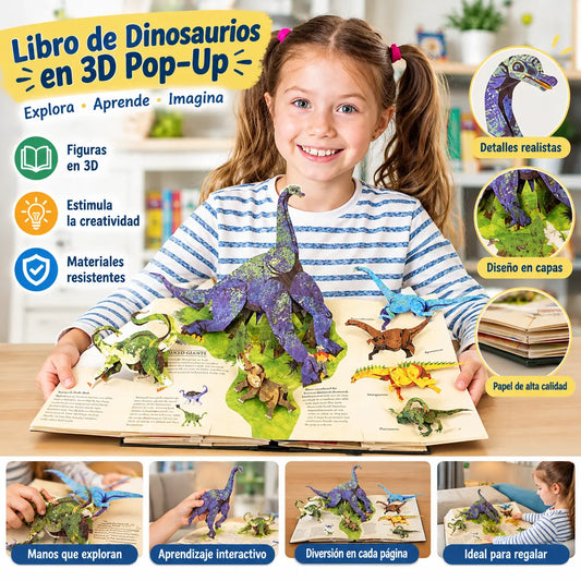 🦕📖 Enciclopedia interactiva de dinosaurios en 3D