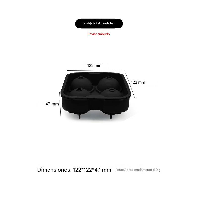 🥳¡OFERTA ESPECIAL 2026!💀🧊 ¡50% DE DESCUENTO! Bandeja de silicona con forma de calavera para cubitos de hielo DIY: una calavera gigante de fusión lenta para whisky, cócteles y más.✨