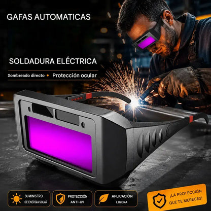 1 juego por 26 euros 👓🧐 Gafas de soldadura de voltaje variable automático