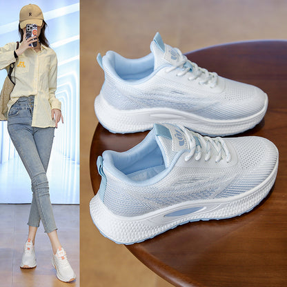 ✨【36-40】🔥👟Nuevos zapatos transpirables para mujer 2026 con suela Flyknit suave