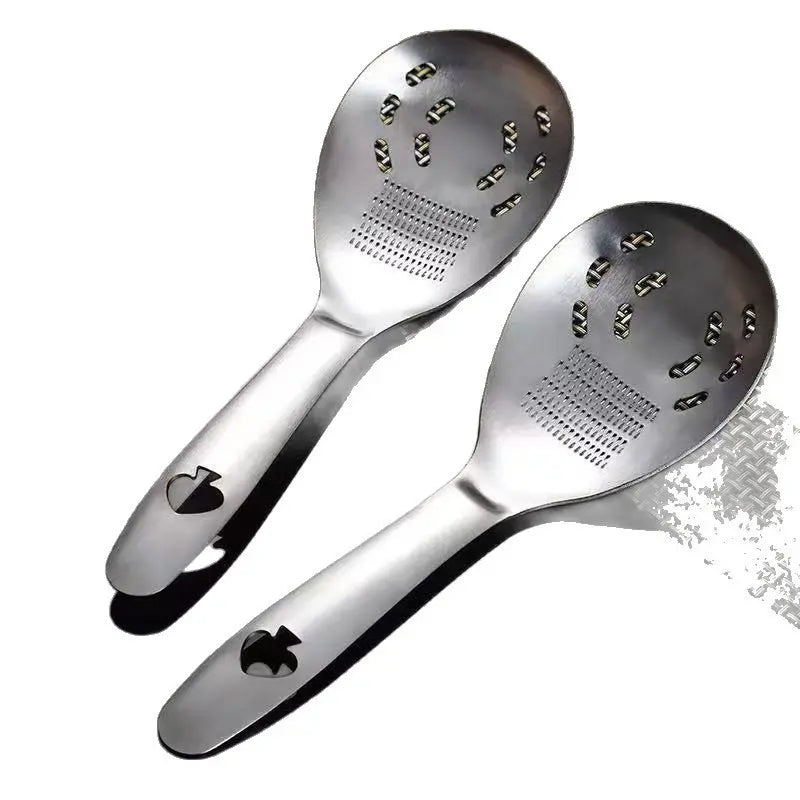 Molinillo multifuncional de acero inoxidable para jengibre y ajo, perfecto para preparar purés para bebés.