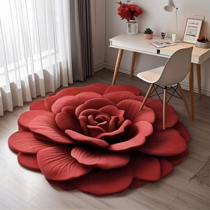 🌺 Elegante alfombra floral ✨Secado rápido, absorbente y antideslizante