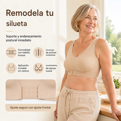 【✨Compra 1 y llévate 2 gratis - Paquete de 3】Ropa interior moldeadora para mujer, corrige la línea de la espalda💋