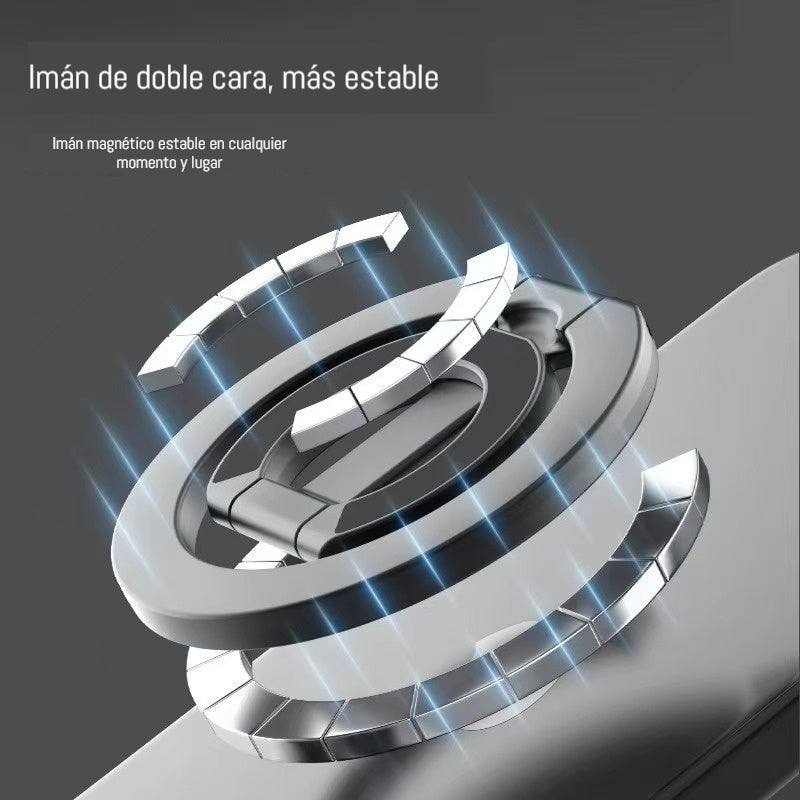 🔥【Compre 1 y obtenga 1 gratis】👍🚗Soporte magnético de metal de doble cara para teléfono！