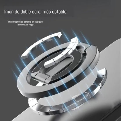 🔥【Compre 1 y obtenga 1 gratis】👍🚗Soporte magnético de metal de doble cara para teléfono！