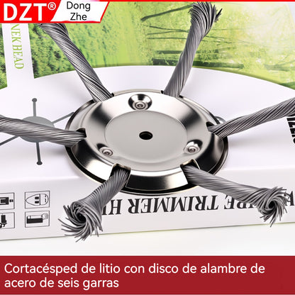 🔥✨Cabezal de corte reemplazable para cortacésped/desbrozadora - cabezal de corte de acero para cortar césped 🌿✂️⚙️
