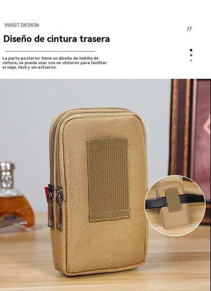 🔥Bolso para teléfono móvil informal para hombre, bolso deportivo multifuncional para exteriores