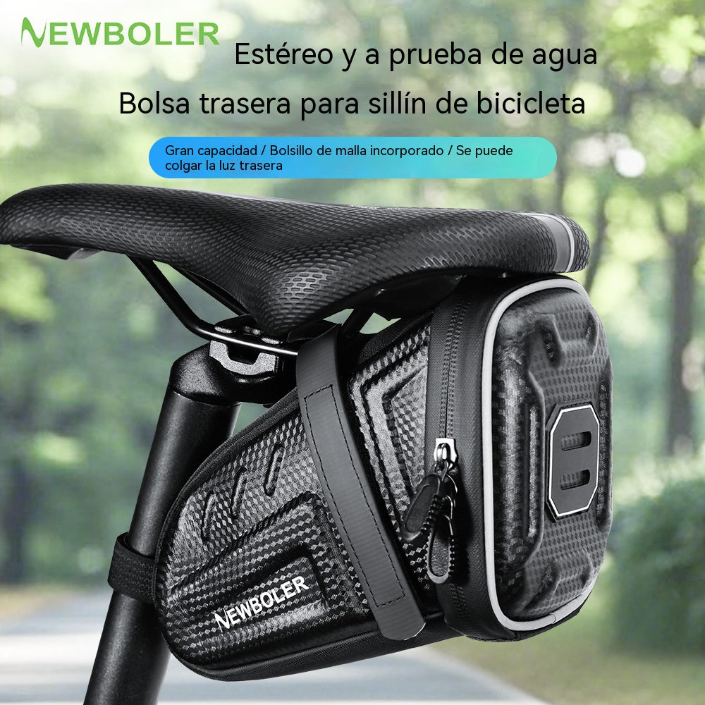 【1.5L】Bolsa rígida e impermeable para sillín de bicicleta / bolsa para herramientas de ciclismo
