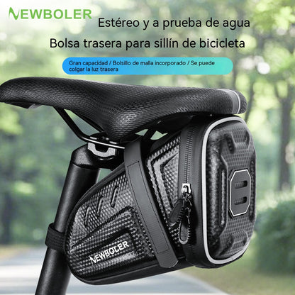 【1.5L】Bolsa rígida e impermeable para sillín de bicicleta / bolsa para herramientas de ciclismo