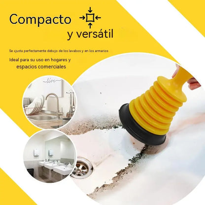 ✨3 artículos por 25 euros💪👍Limpiador de desagües para fregaderos de baño y cocina con succión de aire.
