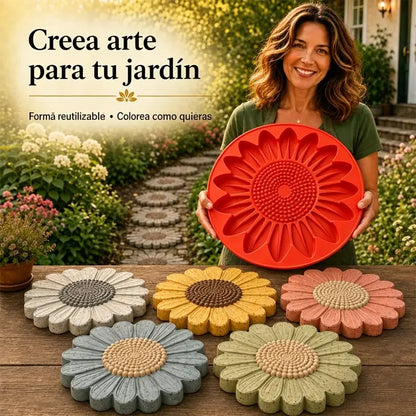 💥 ÚLTIMO DÍA: 49 % DE DESCUENTO - 🌻 Molde reutilizable para arte en el jardín: haz que tu jardín sea realmente único.