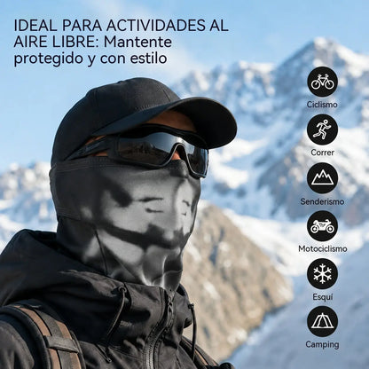 🌡️😎 Pasamontañas Termocrómico que Cambia de Color | Gorro Facial Original y Divertido para Exterior