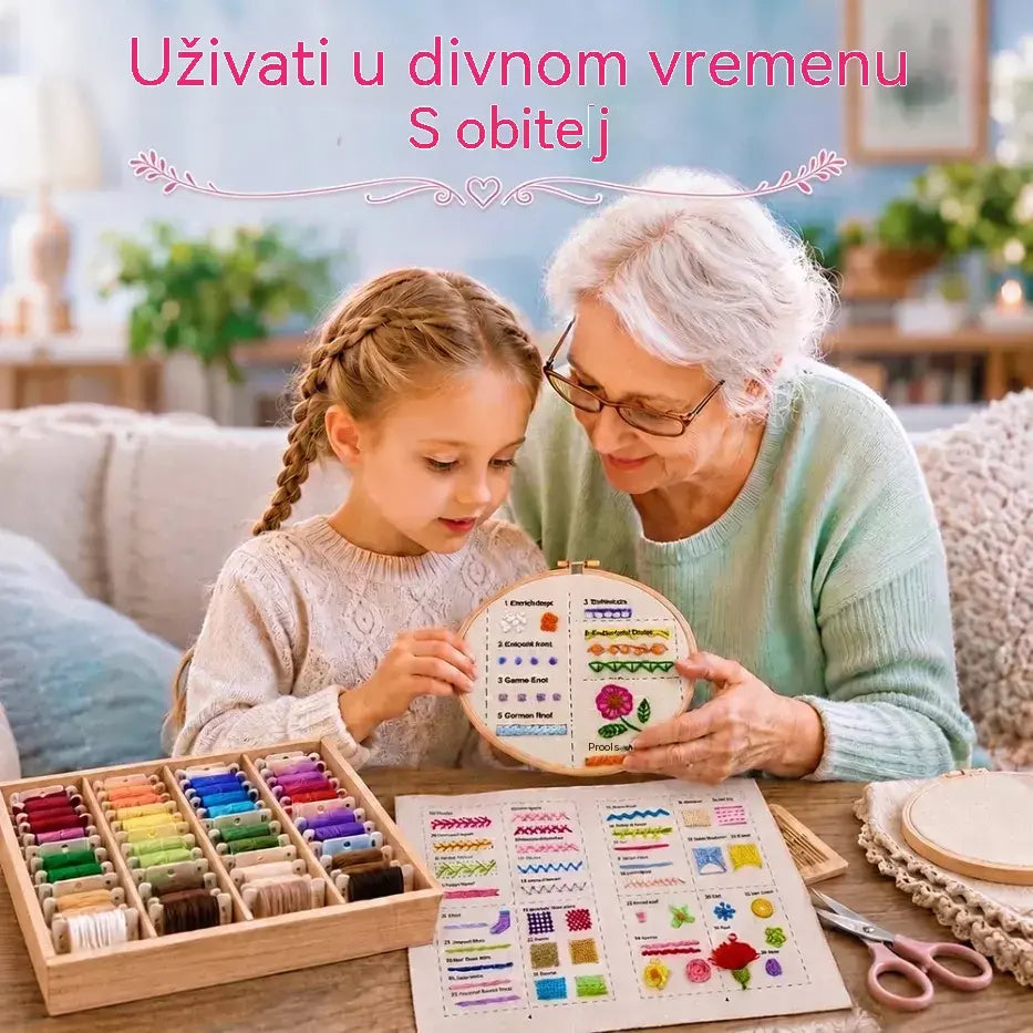🧵✨ Bilježnica za vezenje | Bilježnica za vezenje "uradi sam" u koju ćete se zaljubiti