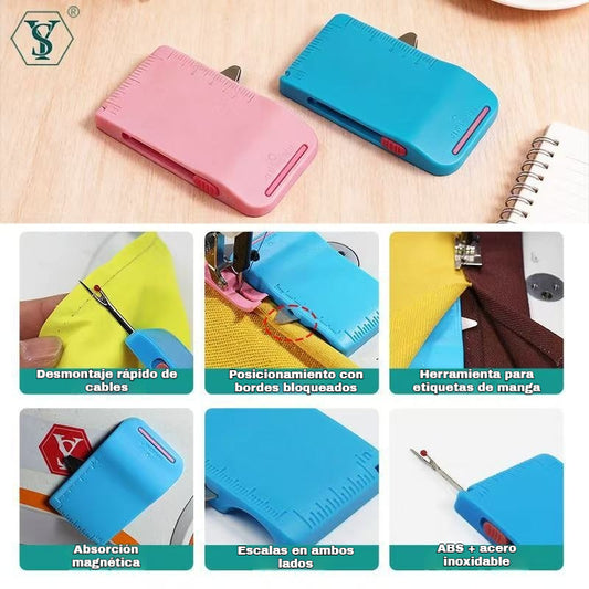 🧵 ✨ Guía de costura y descosedor – 3 en 1, preciso y portátil ✂️