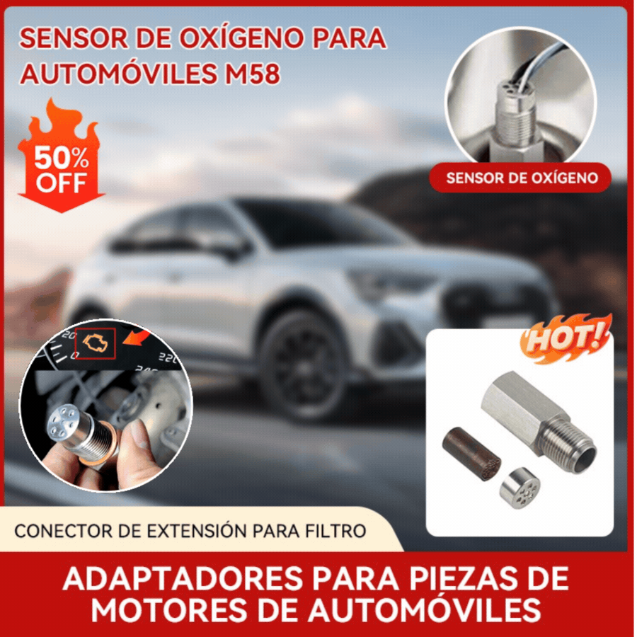 🔥🔥 2 piezas 25 euros🚗 Adaptador de extensión del sensor de oxígeno del automóvil: ¡repare rápidamente la luz de mal funcionamiento del motor!