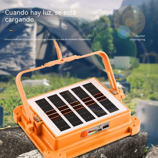 Luces solares LED recargables